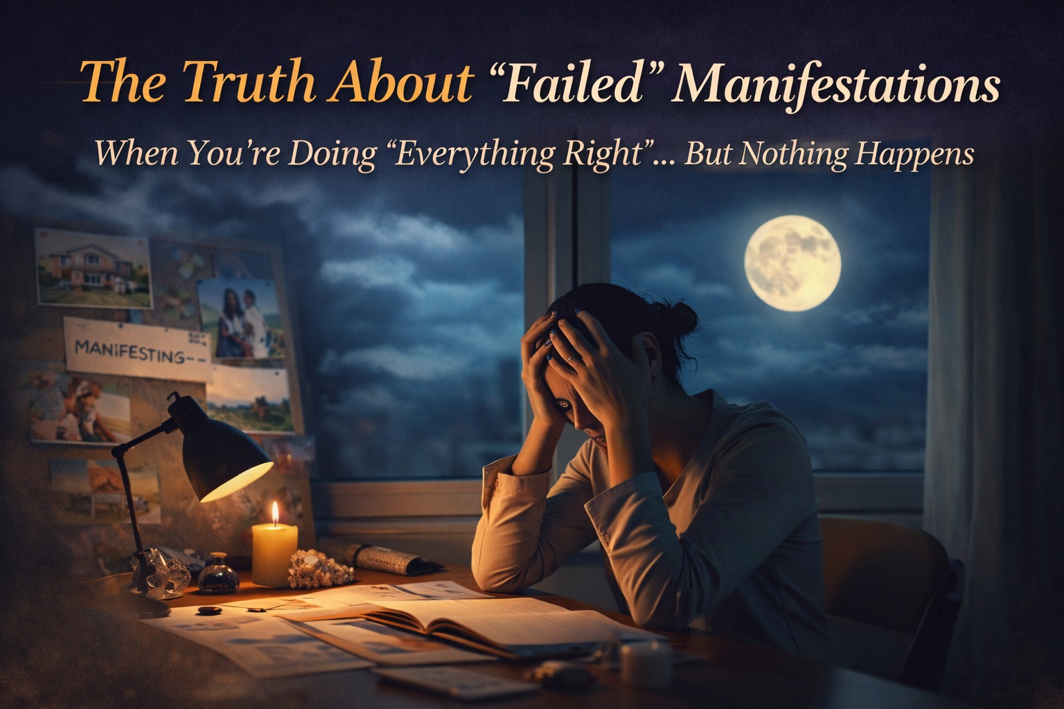 The Truth About “Failed” Manifestations