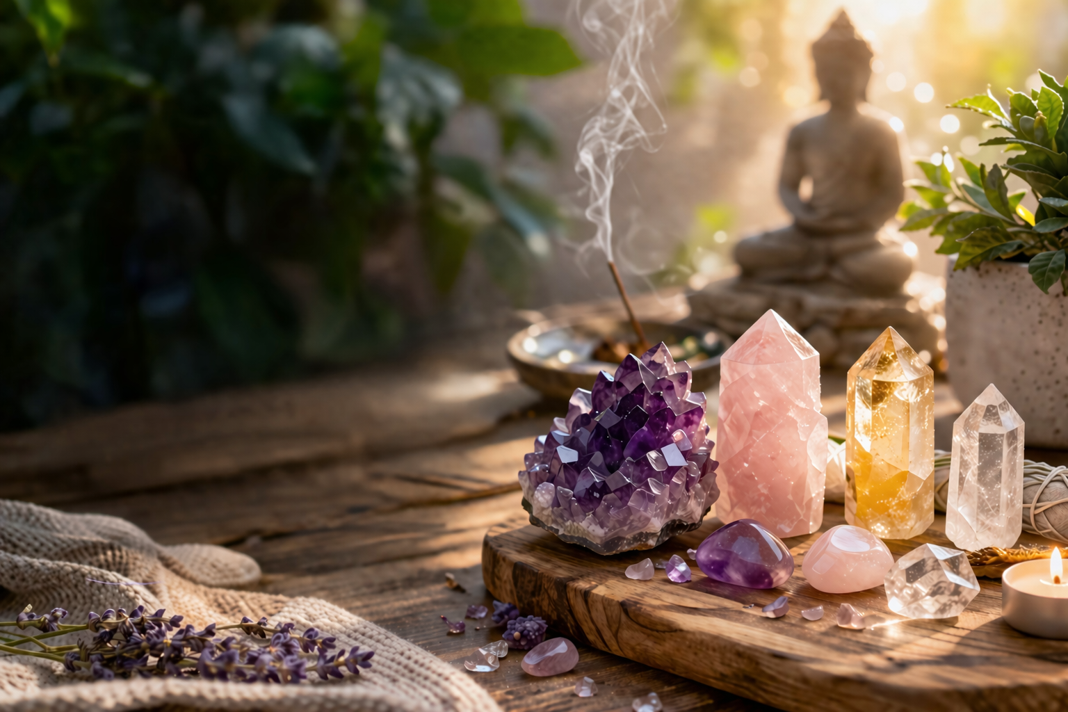 How to Use Healing Crystals for Positive Energy
